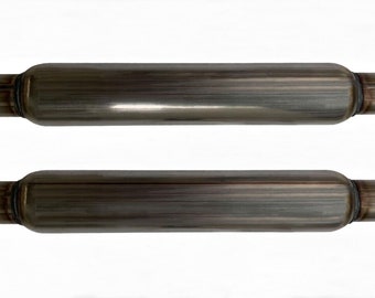 TUBO DE ESCAPE RESONADOR DEPORTIVO DOBLE SALIDA