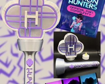 Kpop Demon Hunters HUNTRIX Fan Light Wand - Etsy