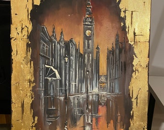 night city Gdansk 50х40cm