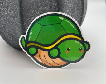 Turtle in Shell Sticker