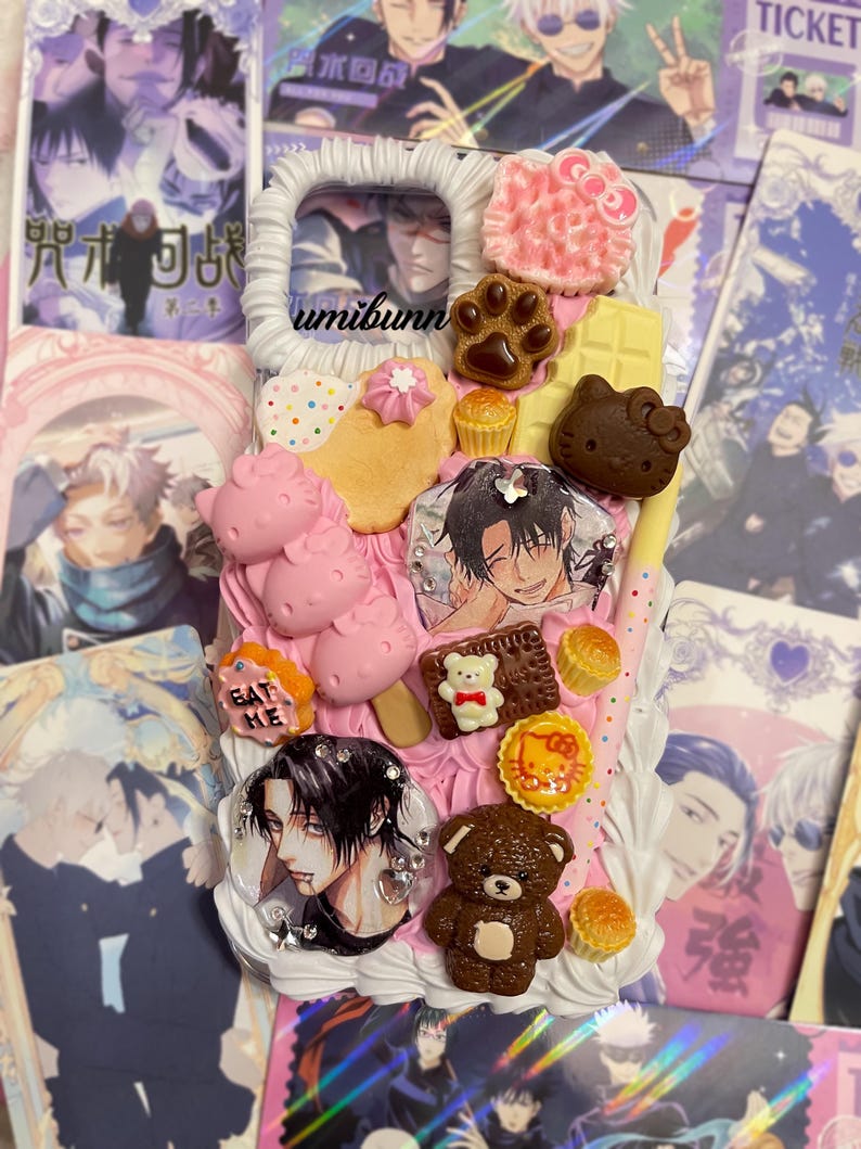 Code Case Anime CUSTOM Anime Character Decoden Case - Etsy