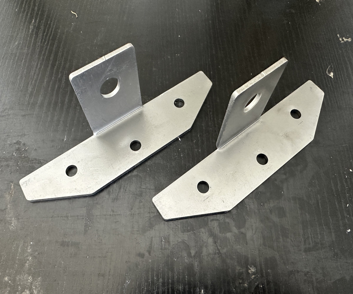 Pair 2 of Cargo Conex Shipping Container Brackets for Unistrut