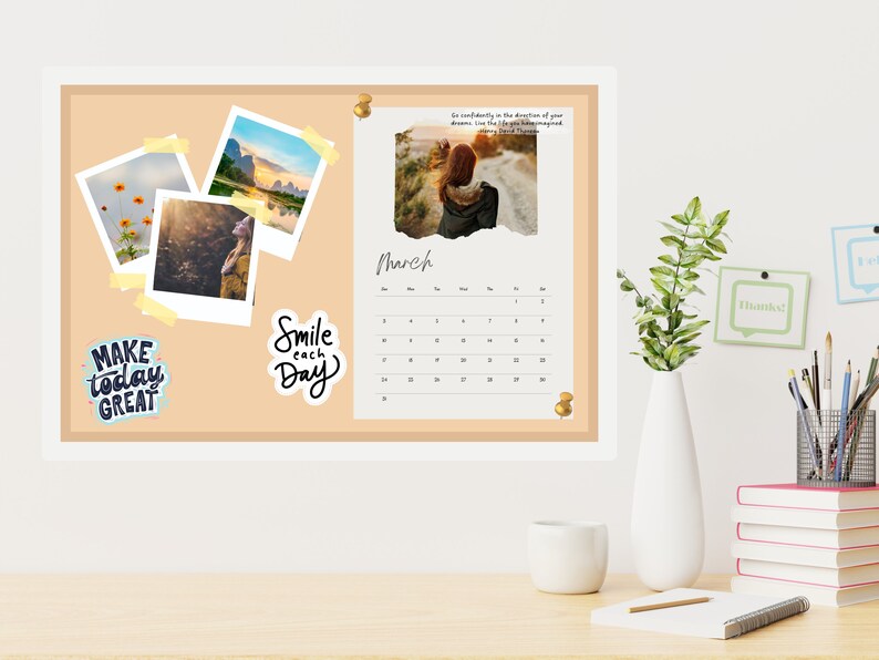 Inspirational 2024 Calendar Printable/ Digital Calendar 2024