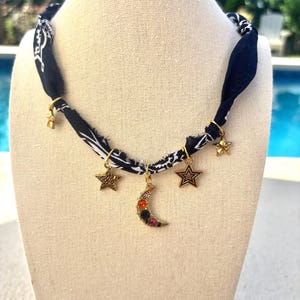Bandana Charm Necklace