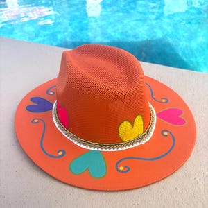 Painted Sunflower Sun Hat