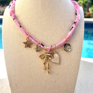 Bandana Charm Necklace