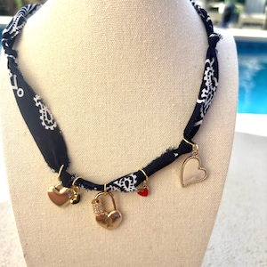Bandana Charm Necklace