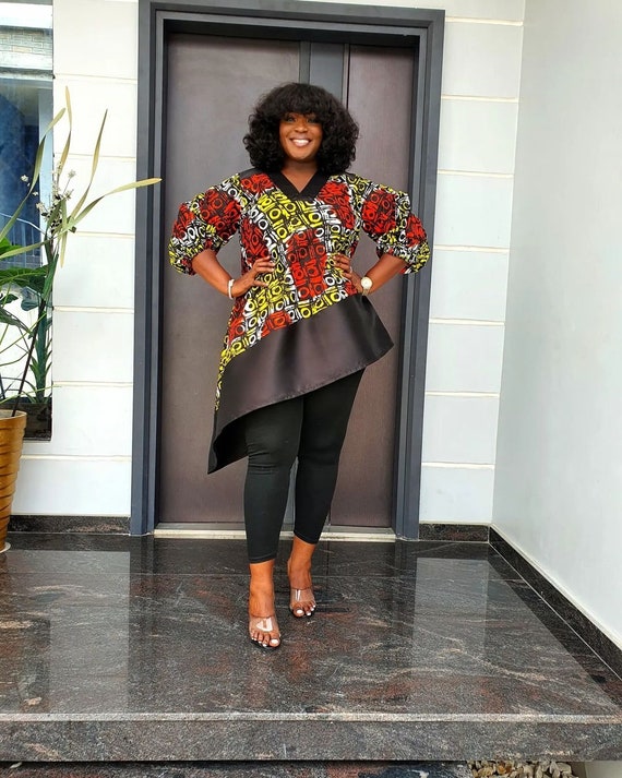 African Print Ankara Top Ankara Top African Print Summer Top Women Ankara Top Ankara Top High low Ankara Top Summer Ankara Top Etsy Canada