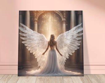 大天使アナエルのアートプリント：愛の天使、神聖な女性の装飾 - Etsy 日本