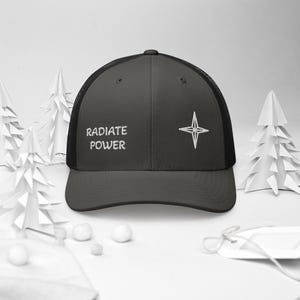 Radiate Power Cap | Winter Hat | Divine Beauty | Spiritual Statement | Feminine Gift | Empowerment