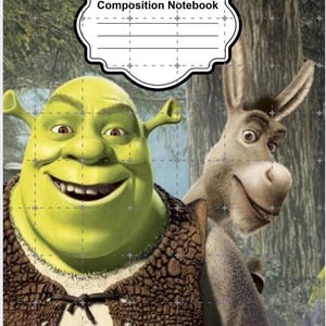 Shrek Composition Notebook