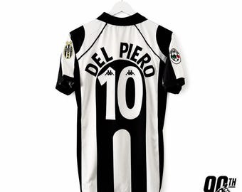 Camiseta vintage Del Piero 10 1997/1998 Aficionados de la Juventus de Turín