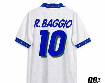 Roberto Baggio SIGNED Italy Home WORLD Cup Jersey/shirt - COA
