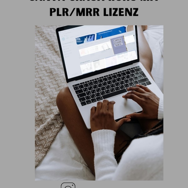 Canva Crash Kurs mit PLR/MRR Lizenz