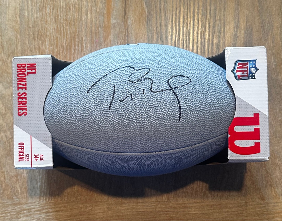 Tom Brady Signed/autographed Football/coa - Etsy