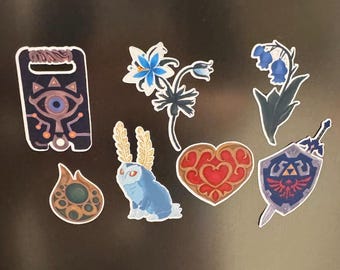 The Legend of Zelda Magnets | Fridge Magnets