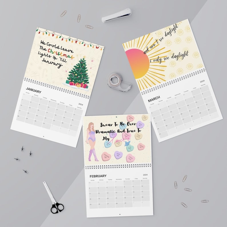 2024 Taylor Roaring Twenties Calendar sold by Infatuated Shooter SKU