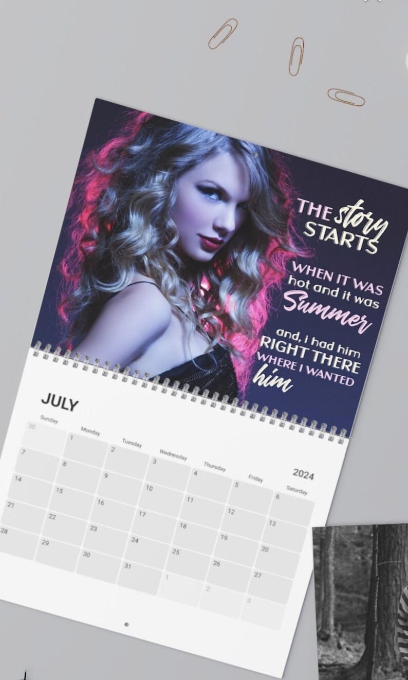 Taylor Calendar Eras Calendar sold by Compulsion Trampled SKU
