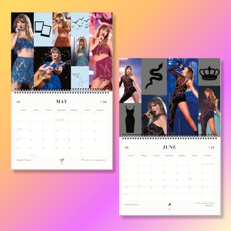 In My 2024 Era Wall Calendar, Cute 2024 Calendar sold by Infatuated