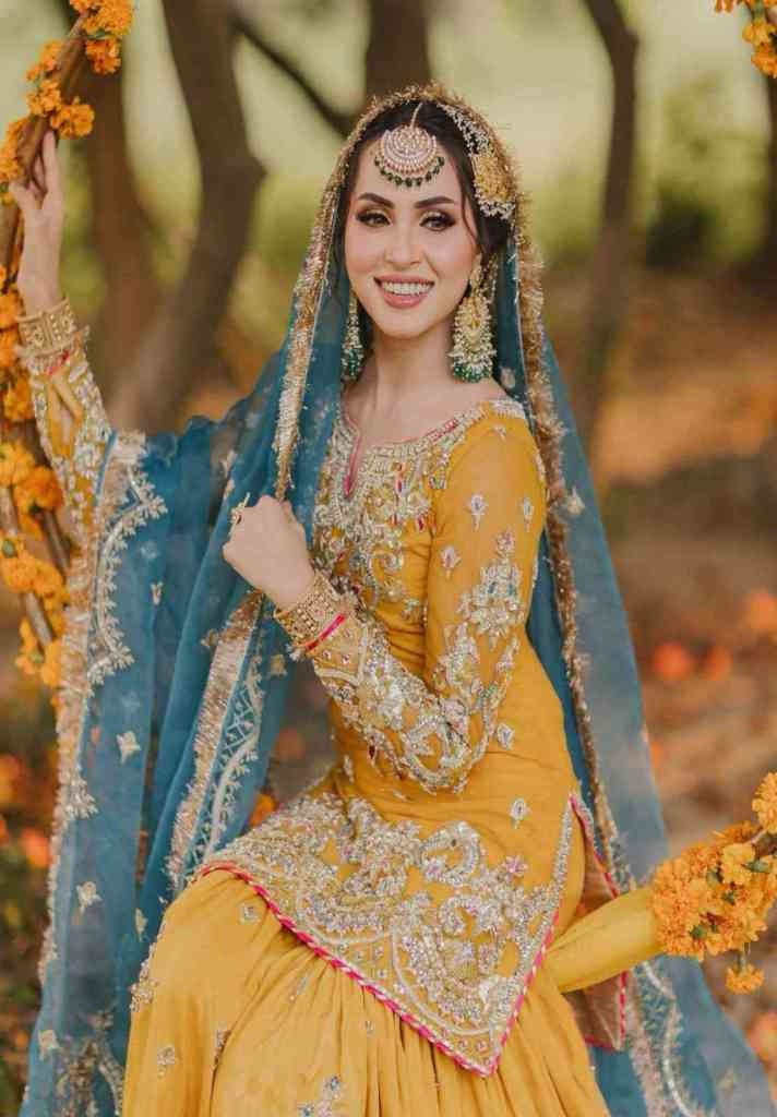 Sharara mehndi hotsell