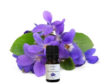 Violet Leaf Absolute Oil, Organic, Pure, Natural