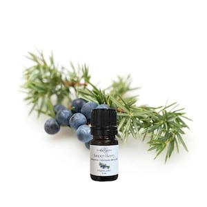 Juniper Berry Essential Oil, USDA Certified Organic, 100% Pure, Natural