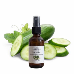 Cucumber Hydrosol, USDA Certified Organic, 100% Pure, Natural