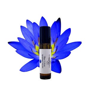 Blue Lotus Absolute Pre-diluted Roll-On, Certified Organic, Natural