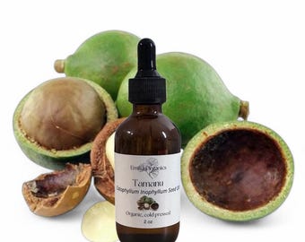 Tamanu Seed Oil, Organic, Cold Pressed, Unrefined, Natural