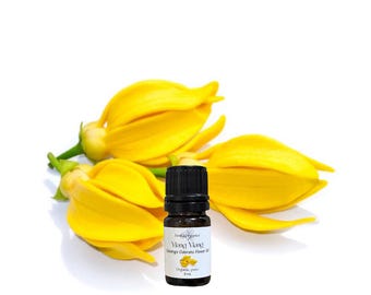 Ylang Ylang Essential Oil, Organic, Pure, Natural