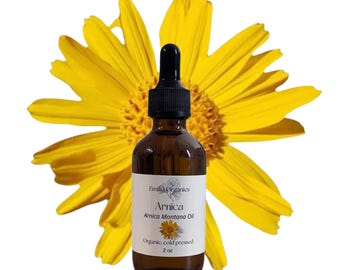 Arnica Montana Oil, Organic, Cold Pressed, Unrefined, Natural
