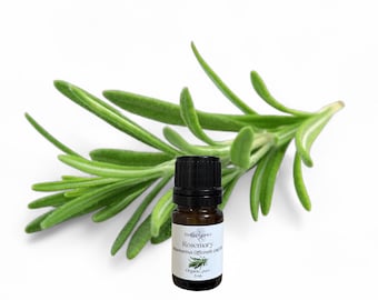 Rosemary Essential Oil, Organic, Pure, Natural