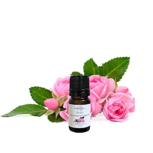 Rose Essential Oil, Bulgarian Rose Otto, USDA Certified Organic, 100% Pure, Natural