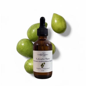 Aceite de semilla de ciruela Kakadu, orgánico, prensado en frío, sin refinar, natural