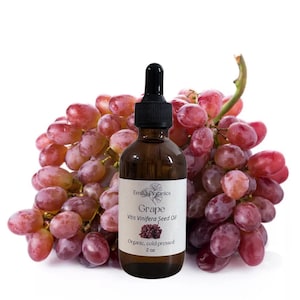 Grape Seed Oil, Cold Pressed, USDA Certified Organic, Unrefined, 100% Pure, Natural