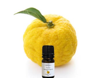 Aceite esencial de Yuzu, orgánico, puro y natural