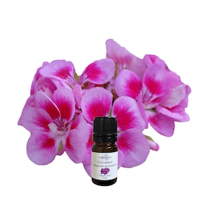 Geranium Essential Oil, USDA Certified Organic, 100% Pure, Natural