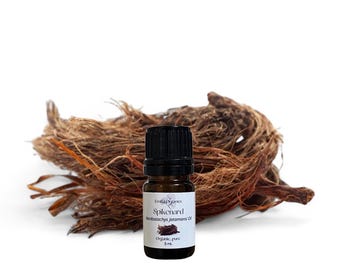 Spikenard Essential Oil, Jatamansi, Organic, Pure, Natural