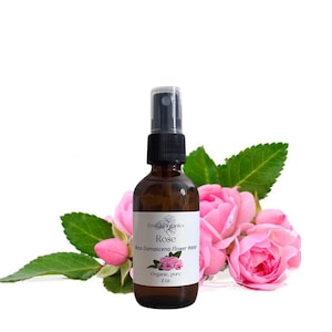 Rose Hydrosol, Bulgarian Rose Otto Hydrosol, USDA Certified Organic, 100% Pure, Natural