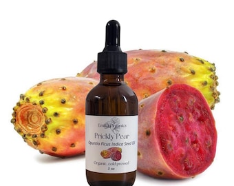 Prickly Pear Seed Oil, Organic, Cold Pressed, Unrefined, Natural