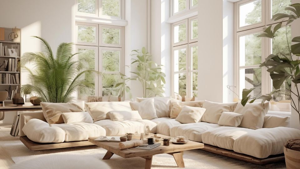 Video Call Background Living Room Modern Work From Home Zoom Meet