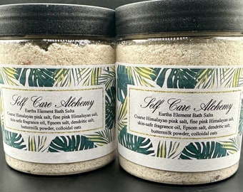 Earths Element Bath Salts 8oz