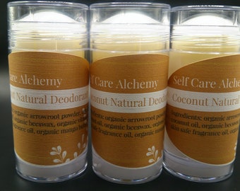 Coconut Natural Deodorant 30mL