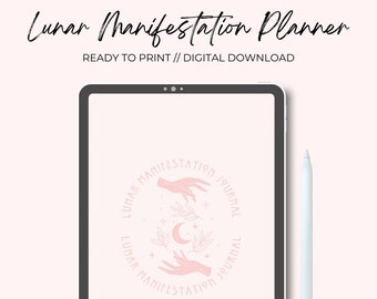 Lunar Manifestation Journal/Planner