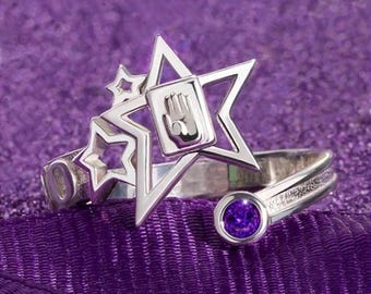 Jojos Bizarre Adventure Jotaro inspired ring gift for men and women