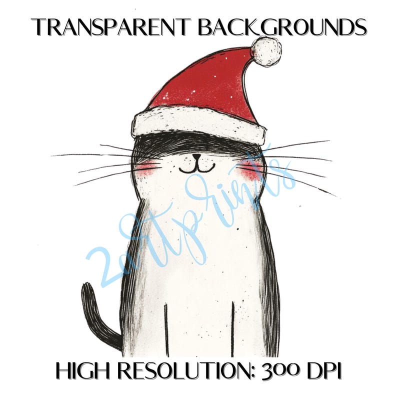 christmas cat, whimsical animal, winter animal, cats christmas, cat clipart, christmas cats png, winter cats png, quirky christmas cat