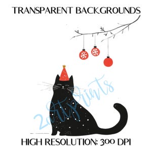 christmas cat, whimsical animal, winter animal, cats christmas, cat clipart, christmas cats png, winter cats png, quirky christmas cat