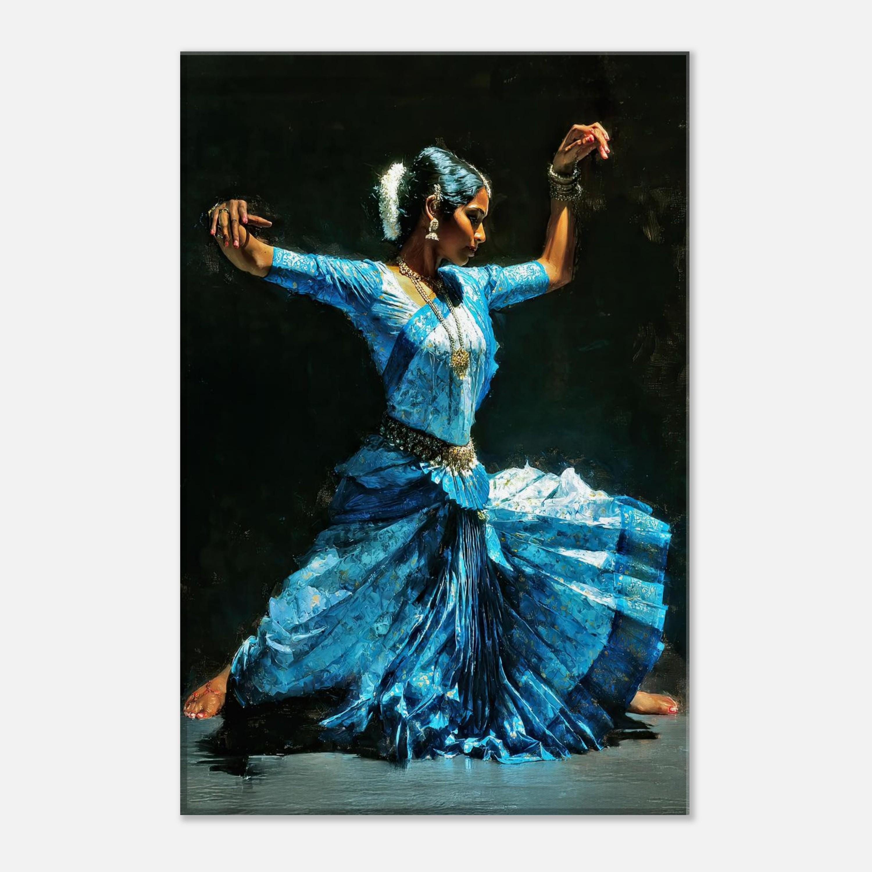 そろそろ残り少なく(u_u)【インド布絵】「BHARAT NATYAM」／送料込 Bharathnatyam - Etsy