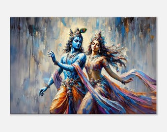 クリシュナアート、クリシュナとラーダーヴィンテージスタイルの