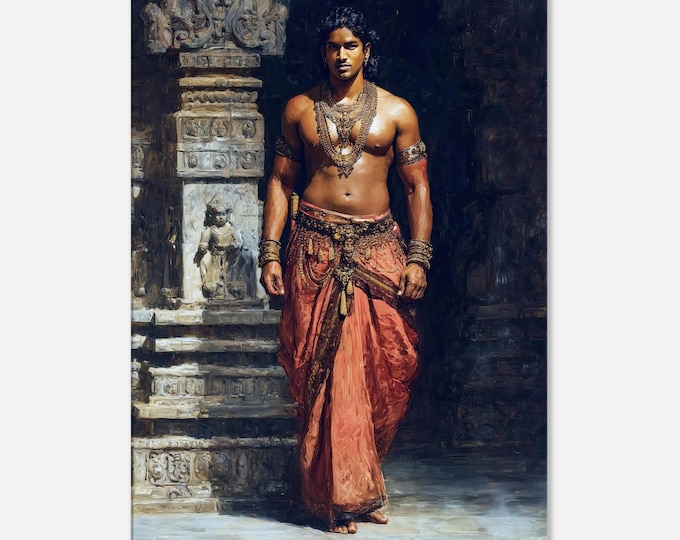 Mevad Raja Rare Original Raja Ravi Varma Lithograph Maharana Pratap Singh 10